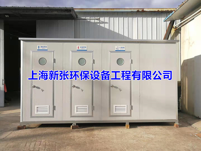 建筑工地為什么大多數選擇彩鋼板移動廁所？